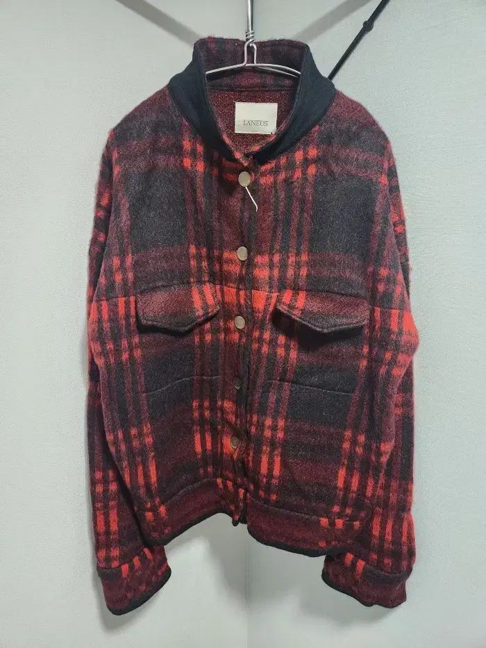 ラニウス CHECK ウールジャケット