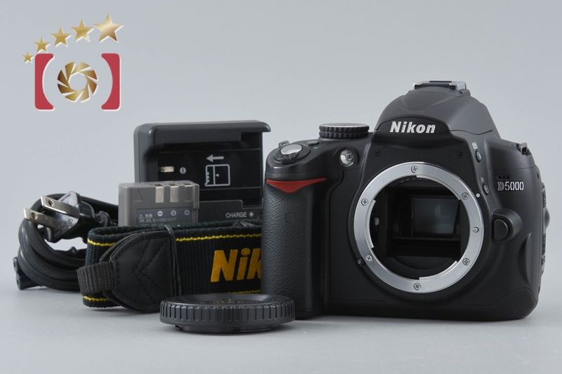 【中古】Nikon ニコン D5000 デジタル一眼レフカメラ シャッター回数僅少