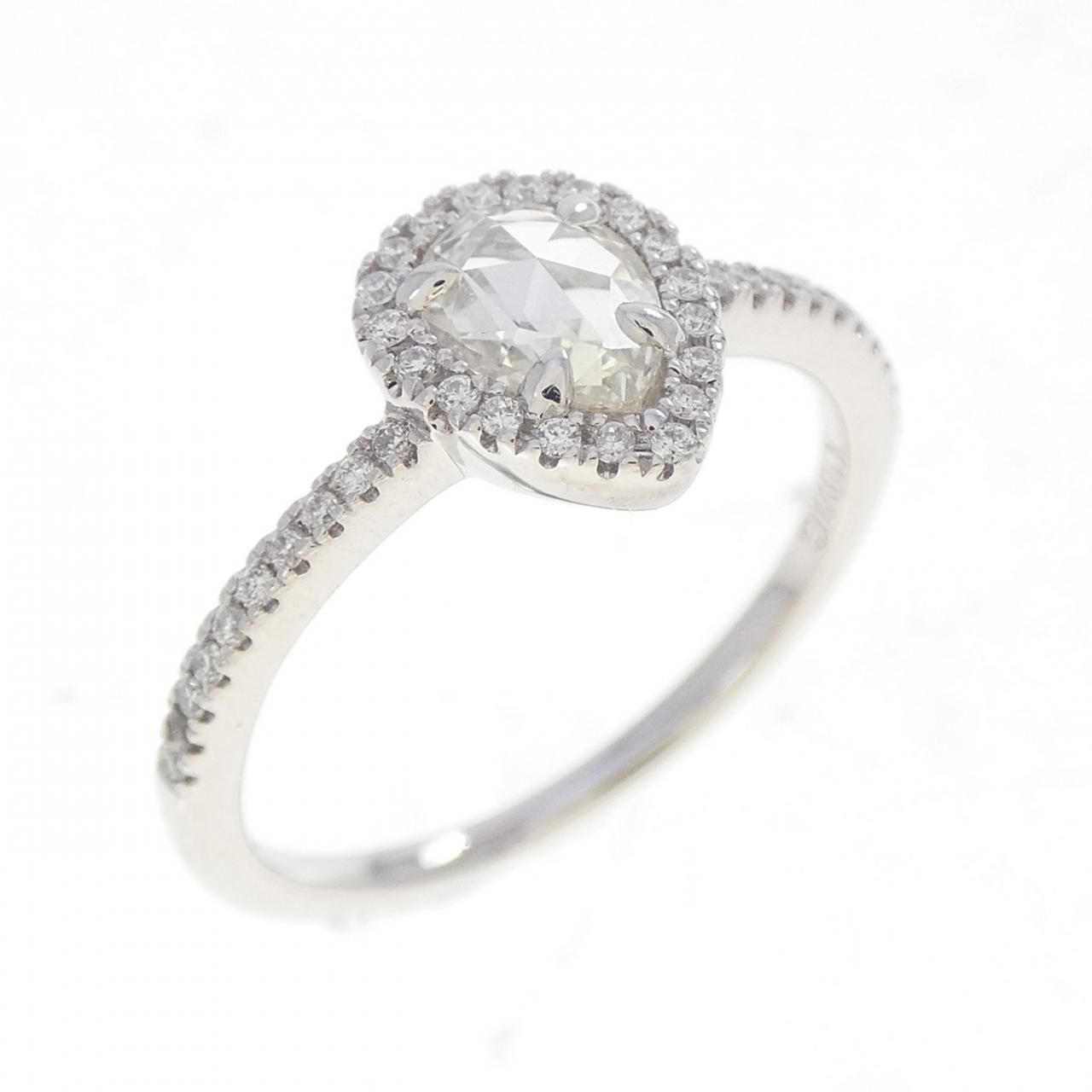 送料無料】K18WG ダイヤモンド リング 0.40CT | リング・指輪