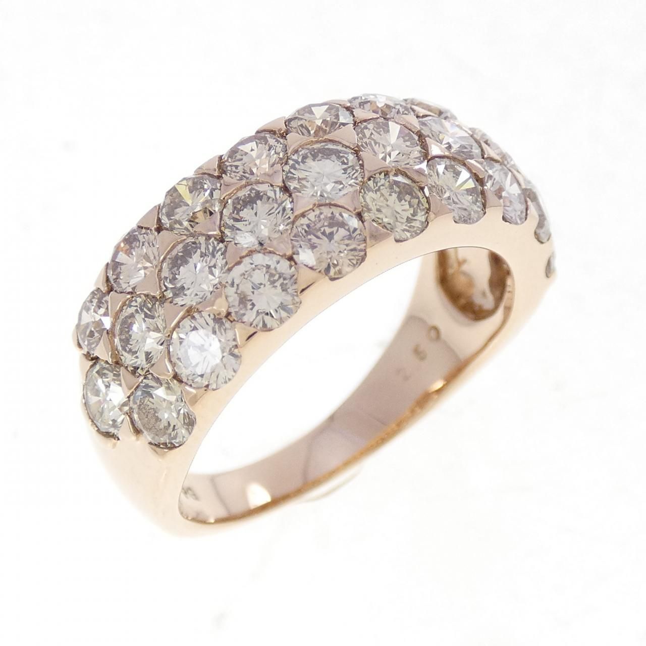 送料無料】K18WG ダイヤモンド リング 0.40CT | リング・指輪