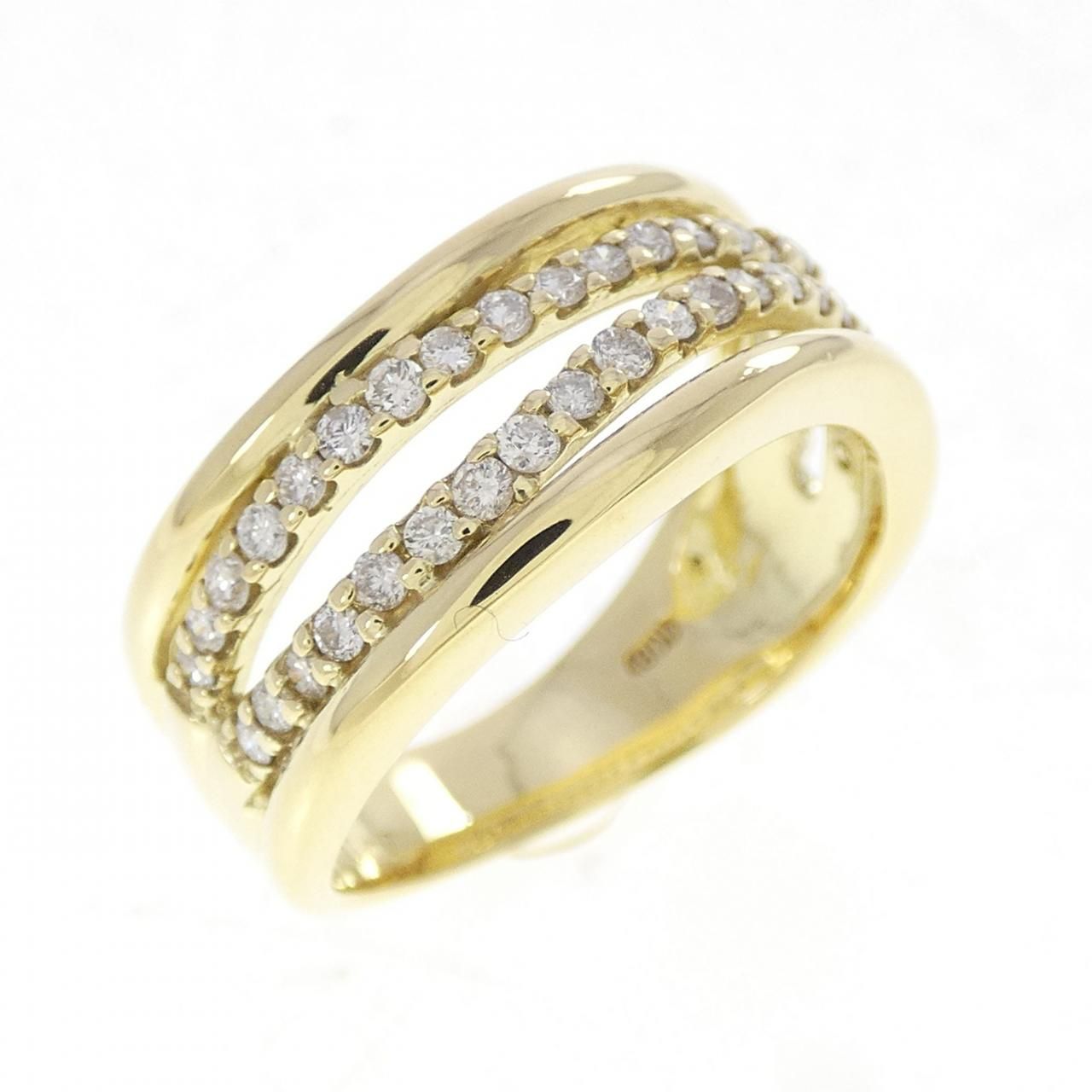 K18YG ダイヤモンド リング 0.40CT