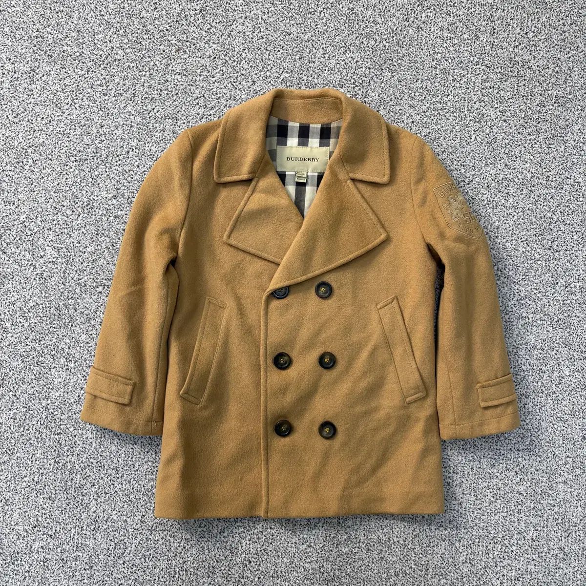 6Y バーバリー キッズ コート ウール カシミア 0312J 6,233円