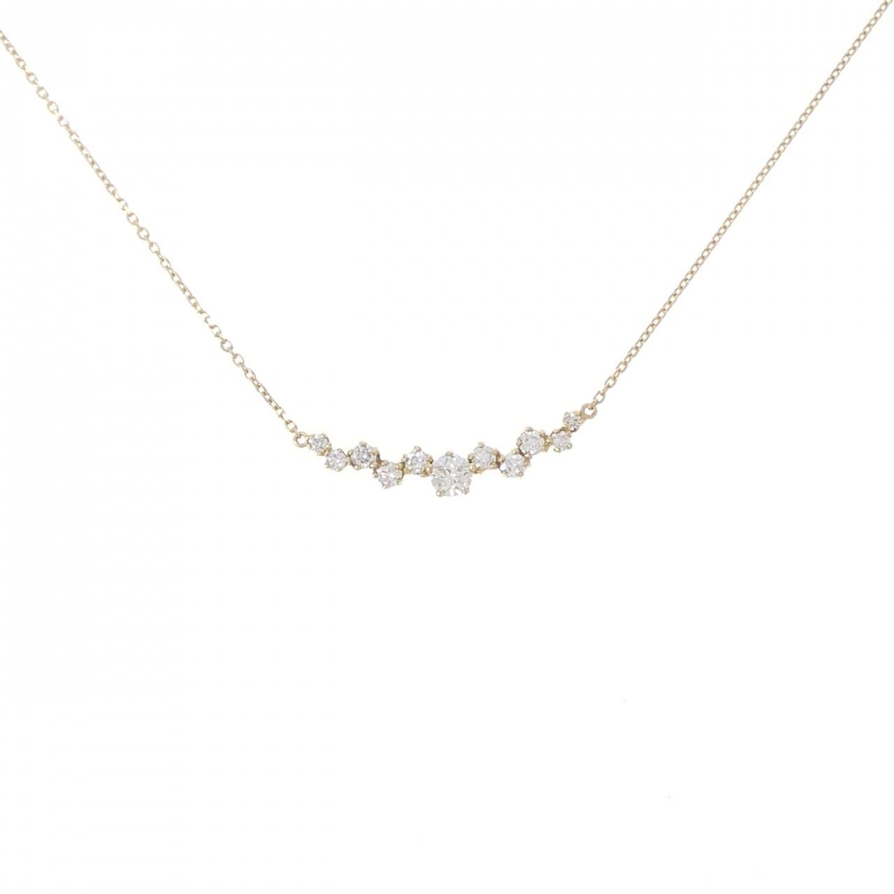 フェスタリア ダイヤモンド ネックレス 0.127CT