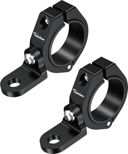 Kaedear(カエディア) バイク クランプ ステー 回転 マウント サイバーLED フォグランプ ベースマウント KDR-C14B (回転) ２個入り/ f5ea8ff7