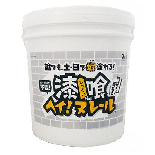 日本プラスター 漆喰ヘイ!ヌレール ライトグレイ 16kg 12HN03/ 18eb2bfb