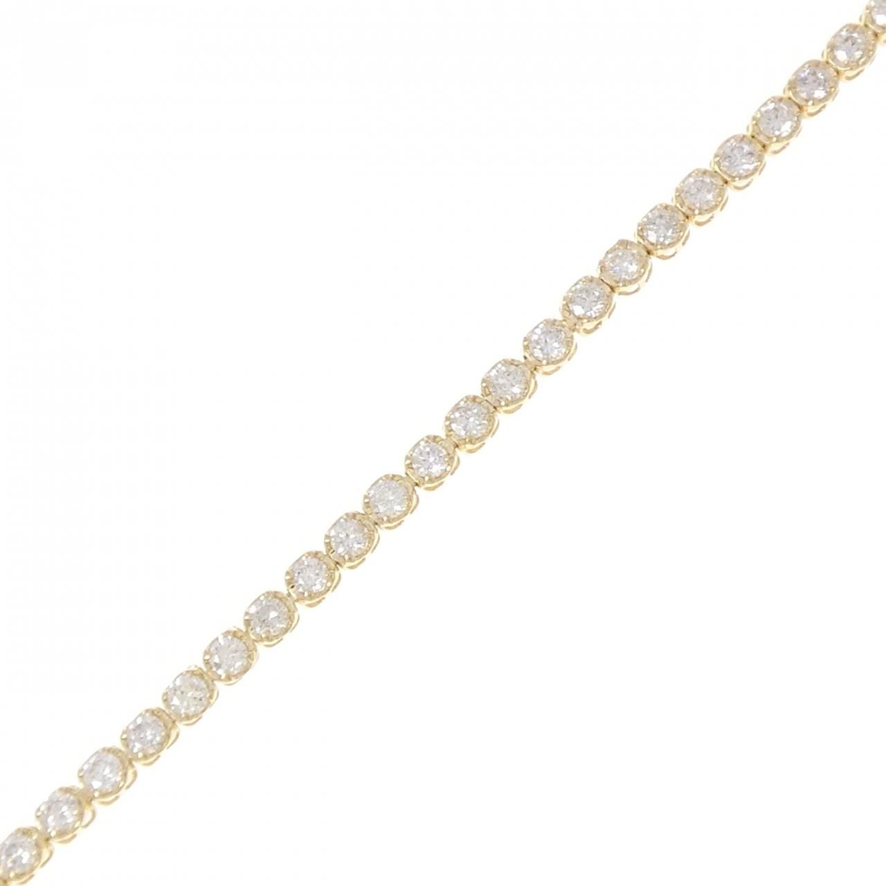 K18YG ダイヤモンド ブレスレット 2.00CT