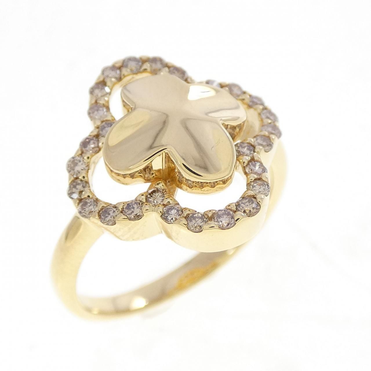 K18YG ダイヤモンド リング 0.30CT