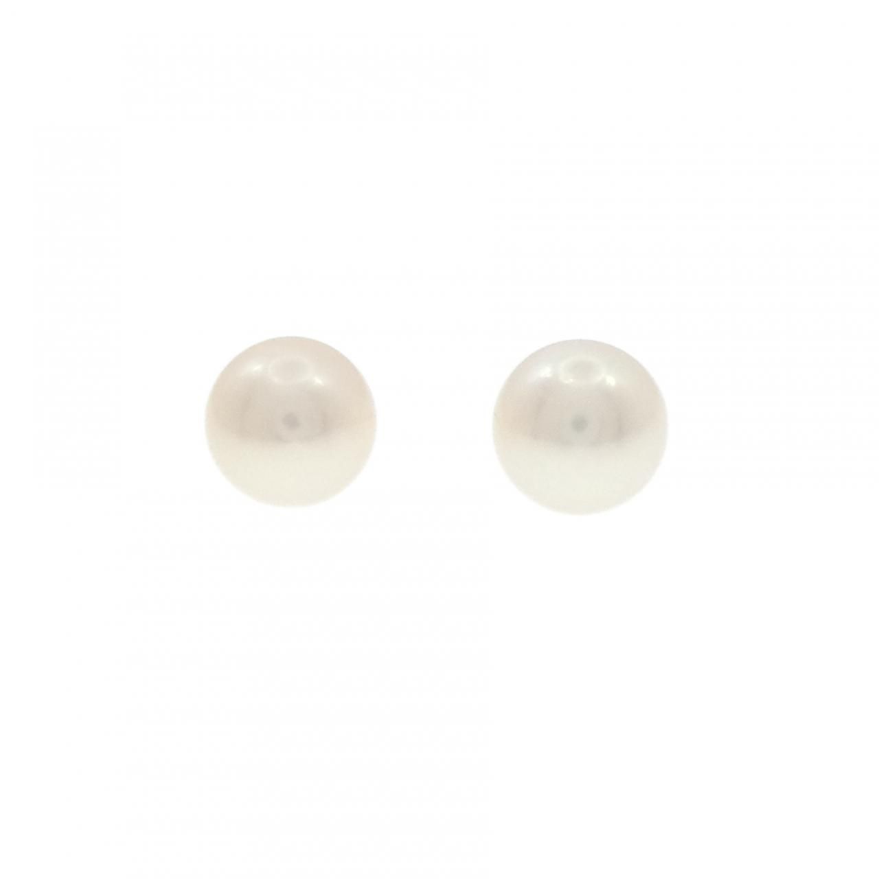 K18YG アコヤパール ピアス 7.6mm 13,392円