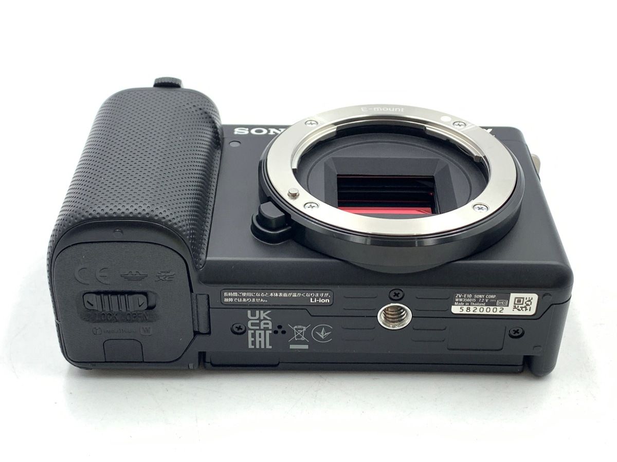 中古】 【美品】 ソニー VLOGCAM ZV-E10 ボディ ブラック - メルカリ