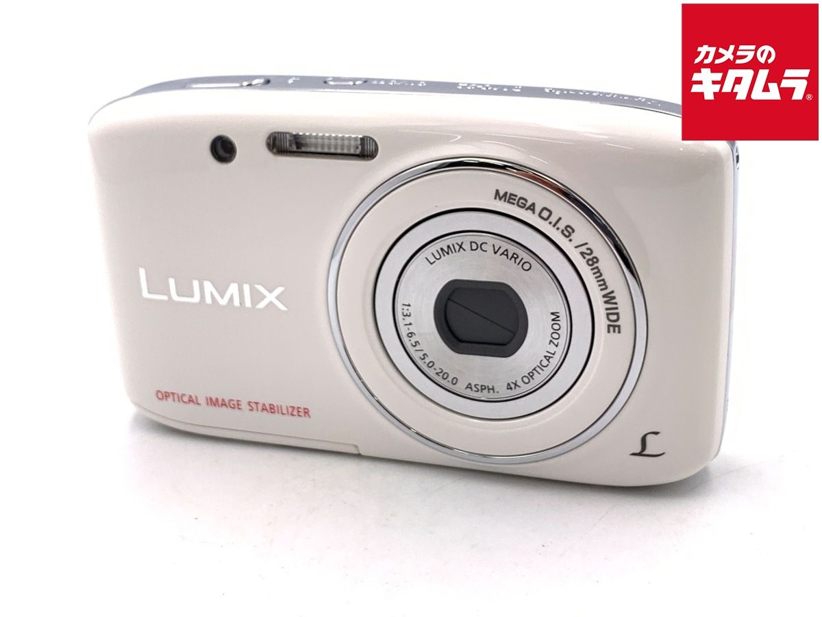 【中古】 【良品】 パナソニック LUMIX DMC-S2 ホワイト