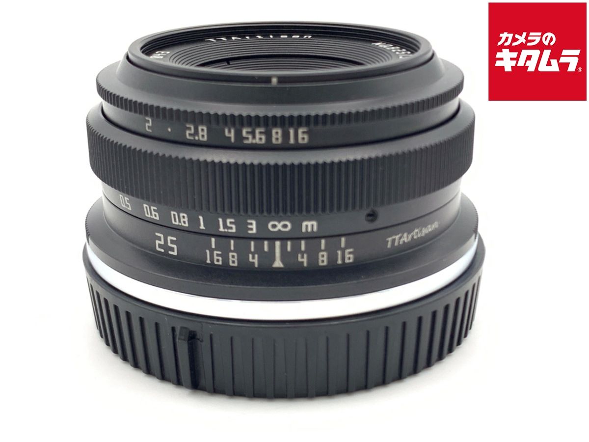 【中古】 【良品】 銘匠光学 TTArtisan 25mm f/2 C ニコンZ用 ブラック