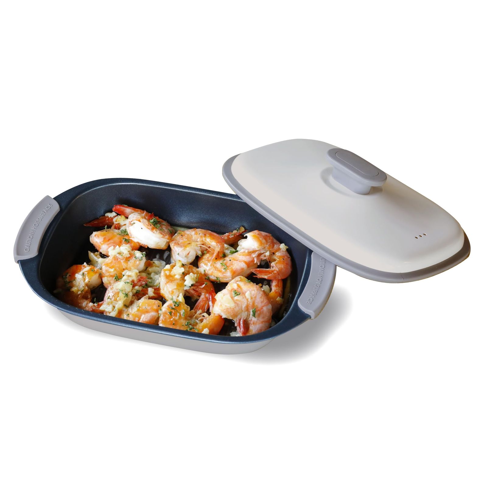 シービージャパン 電子レンジ調理器具 レンジで焼き目が付けられる [炒める/茹でる/焼く/煮る/蒸す/炊く]がこれ1つ 食器洗浄機対応 レシピ付き レンジグリル レクタングル copan(沖縄・離島の方発送不可）) 2b4e4faf