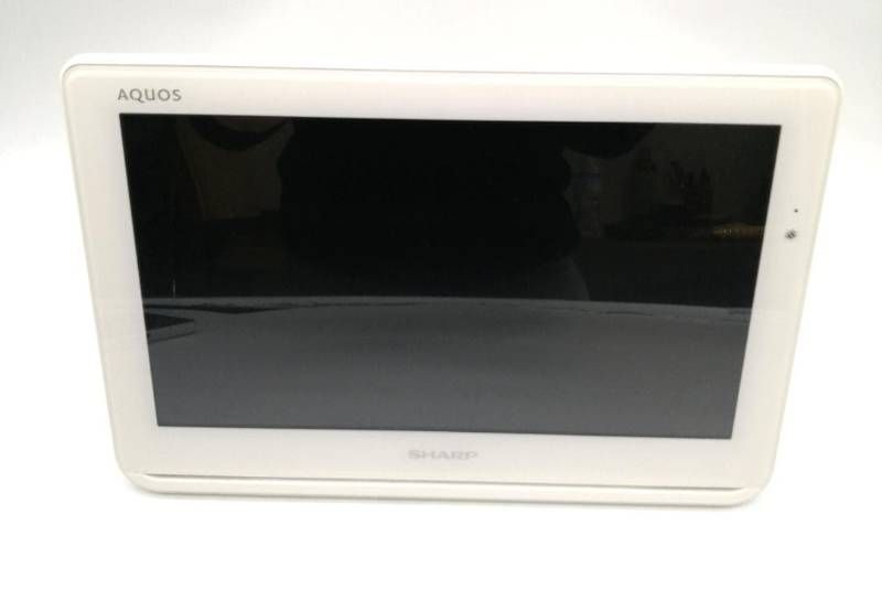 美品！シャープ ポータブル液晶テレビ AQUOS ホワイト 2T-C12AF-W