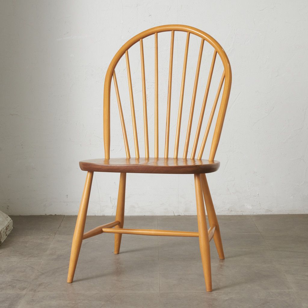 レア ERCOL ラティマー チェア 英国 ヴィンテージ Latimer ダイニングチェア ウィンザー エルム 木製 椅子 アーコール イギリス 89487