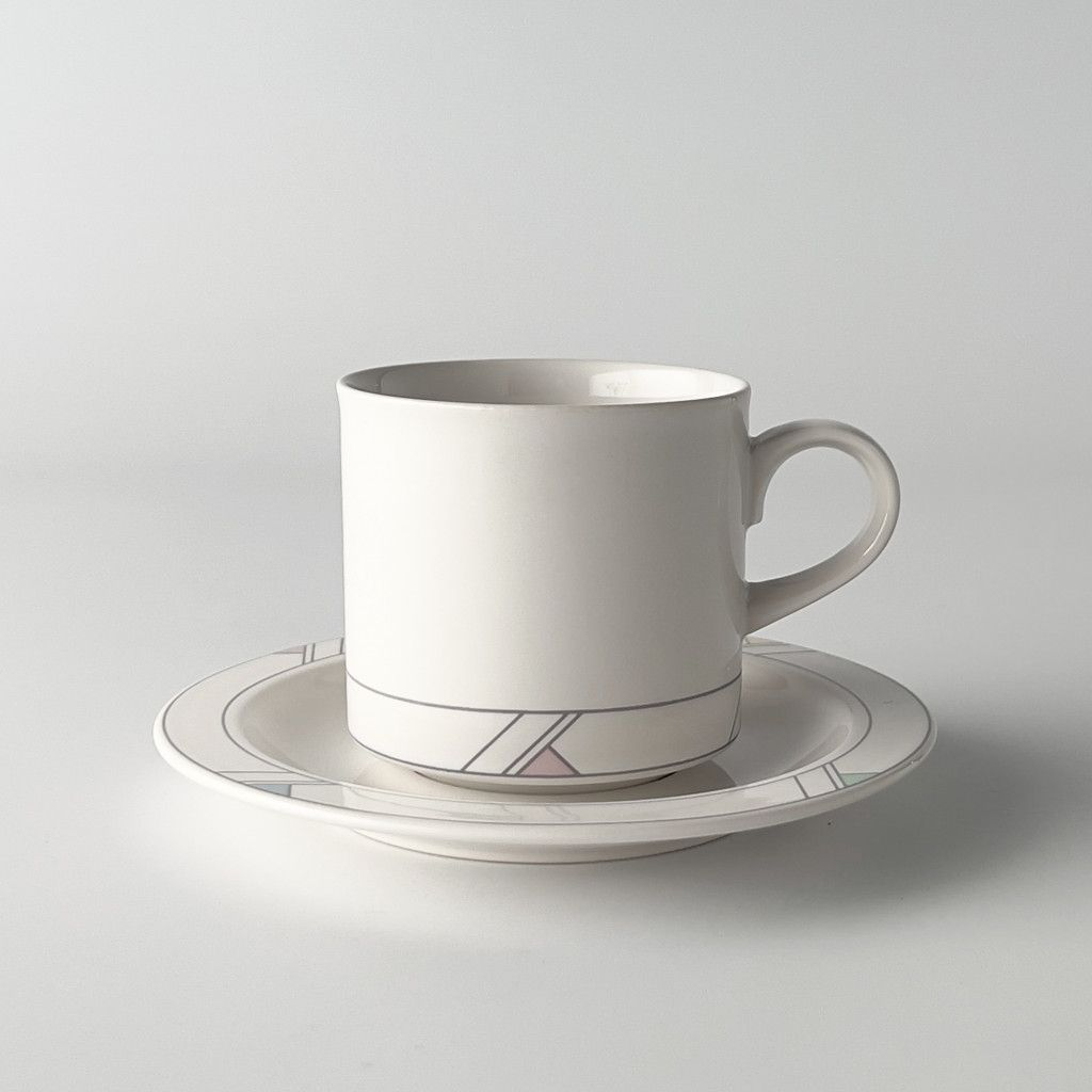 HORNSEA ファンタジー カップ&ソーサー 英国 ヴィンテージ ホーンジー FANTASY イギリス コーヒーカップ モダン レア 食器 陶器 90758