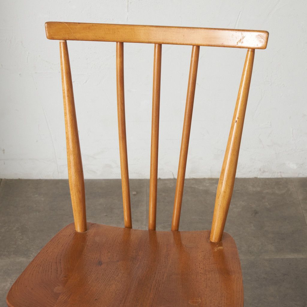 ercol スティックバックチェア ヴィンテージ 英国 アーコール エルム