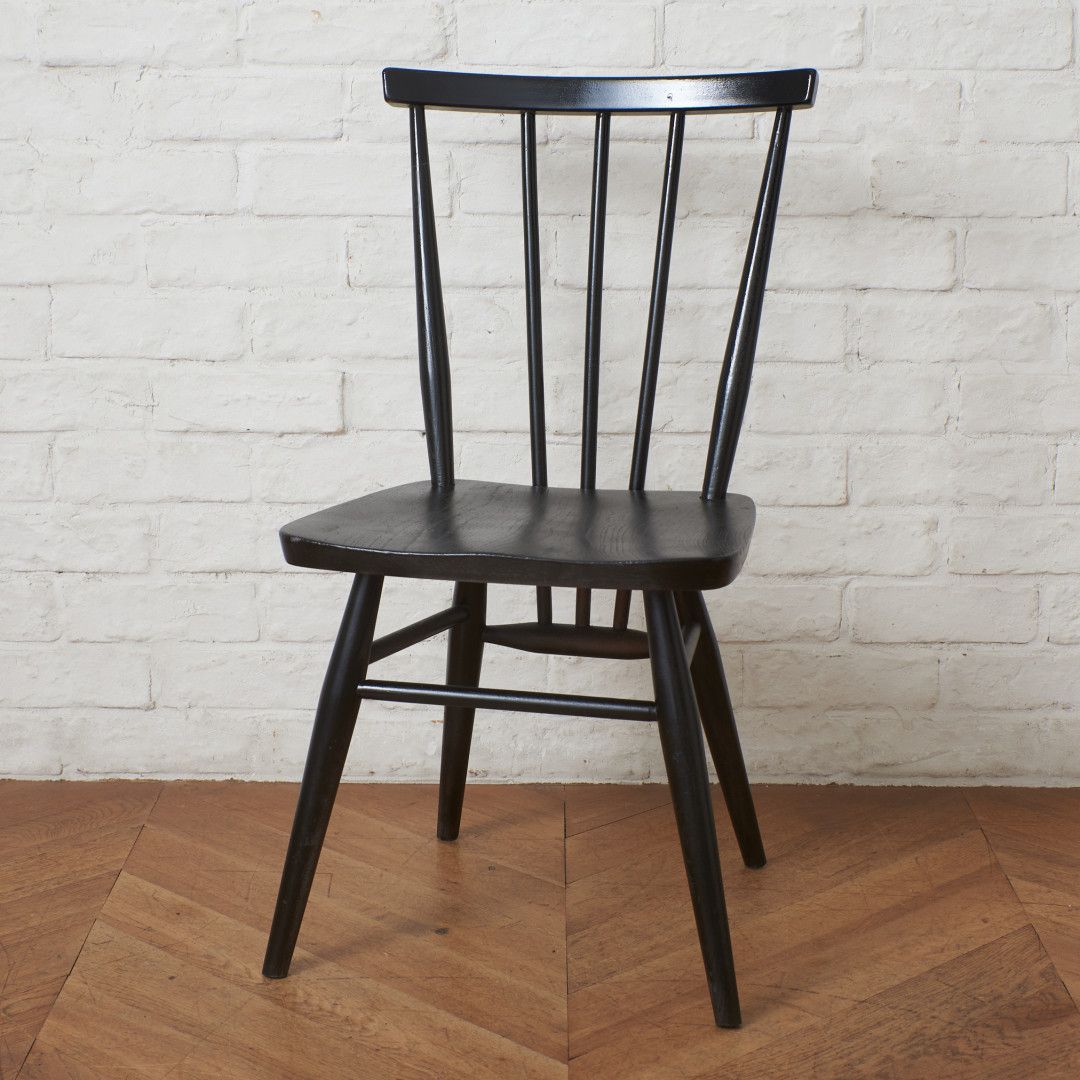 ercol スティックバックチェア ヴィンテージ 英国 アーコール ウィンザー 曲木 椅子 コムバック ダイニングチェア 木製 ペイント 91451