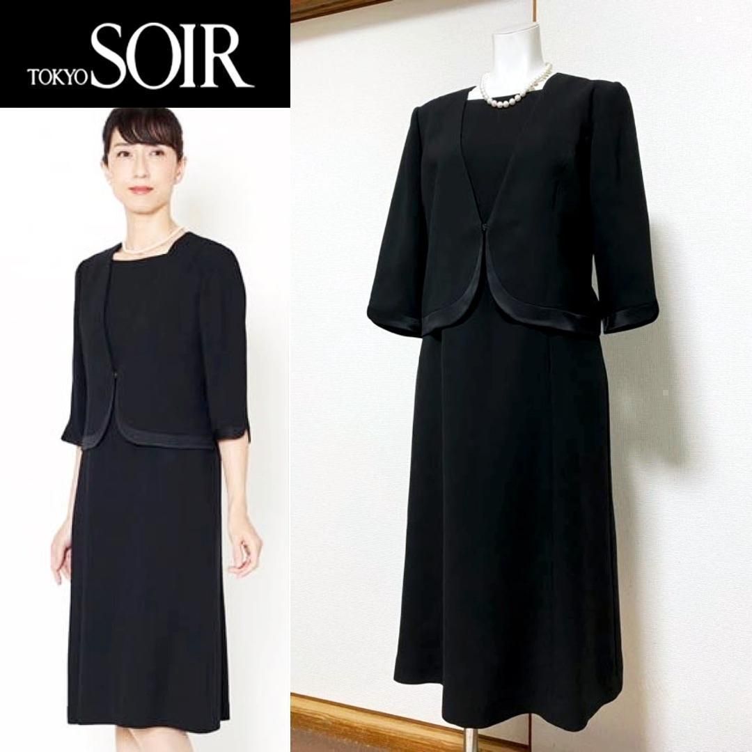 ◎当日発送可能【新品】東京ソワール　高級喪服礼服　7号　ワンピース∥□