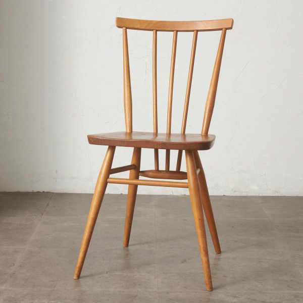 ercol スティックバックチェア ヴィンテージ 英国 アーコール エルム ウィンザーチェア 曲木 椅子 コムバック ダイニングチェア 92631