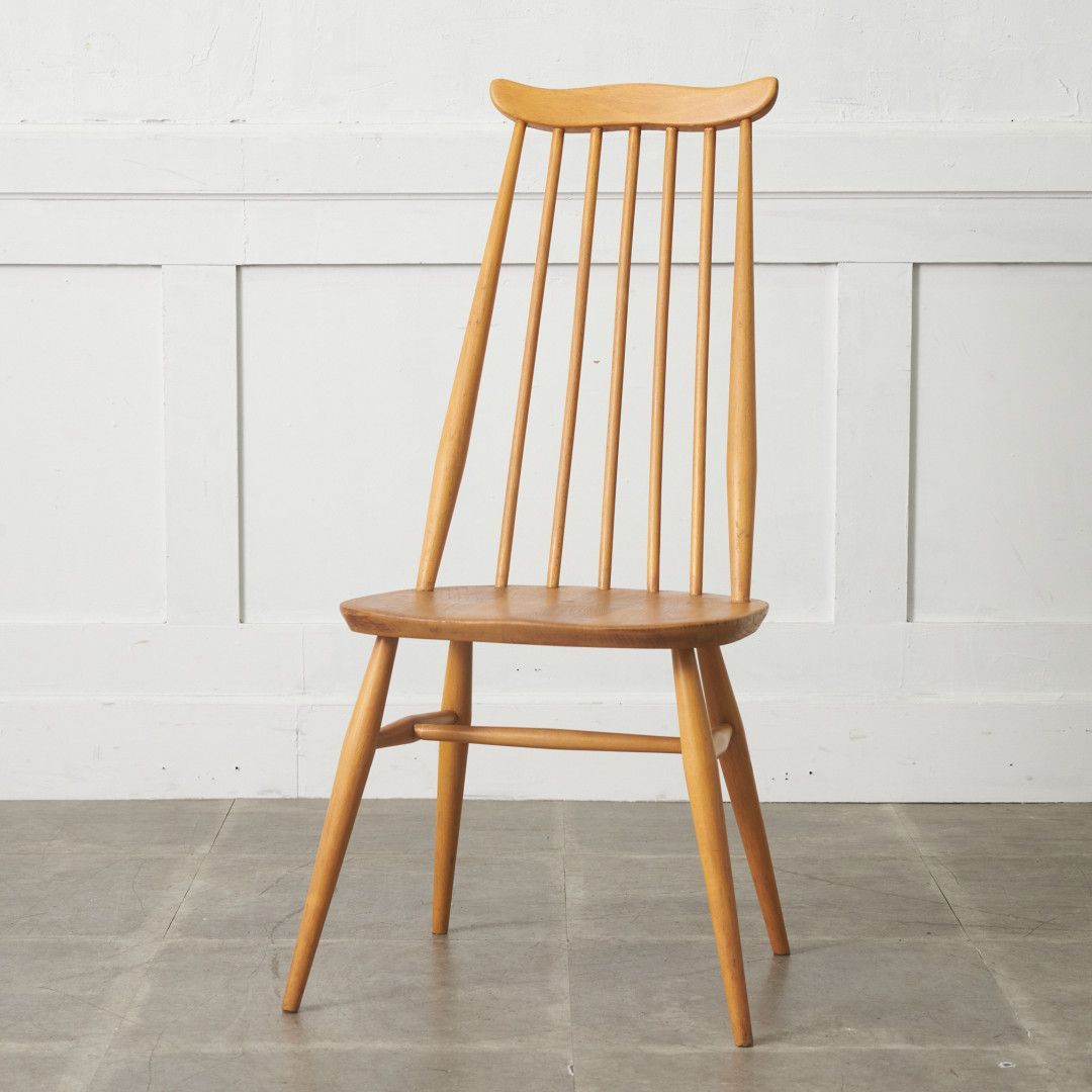 ERCOL ゴールドスミスチェア 英国 ヴィンテージ ダイニングチェア 椅子 ウィンザー チェア 木製 アーコール エルム ビンテージ 92667