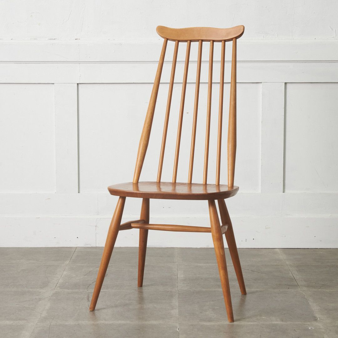 ERCOL ゴールドスミスチェア 英国 ヴィンテージ ダイニングチェア 椅子 ウィンザー チェア 木製 アーコール エルム ビンテージ 92668