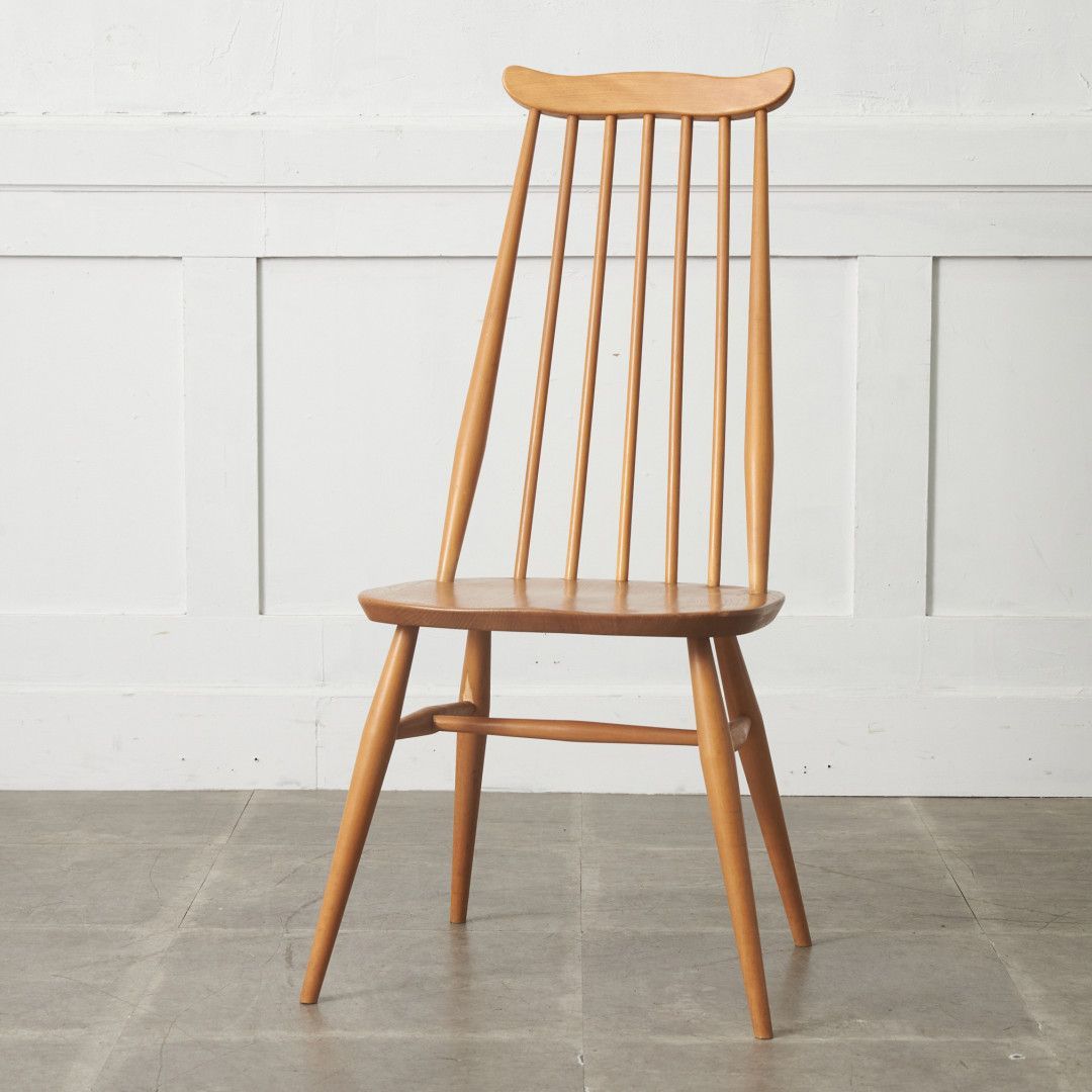 ERCOL ゴールドスミスチェア 英国 ヴィンテージ ダイニングチェア 椅子 ウィンザー チェア 木製 アーコール エルム ビンテージ 92669
