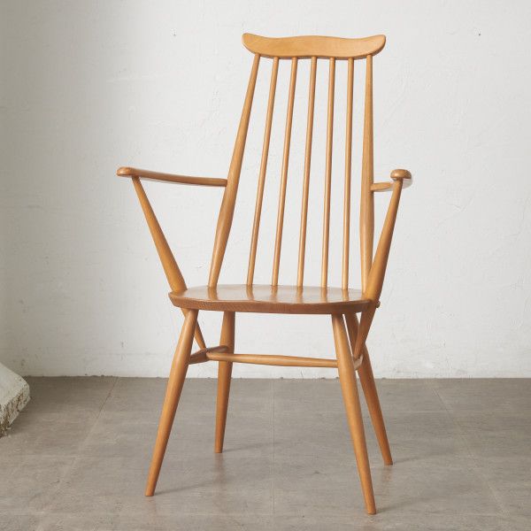 ERCOL ゴールドスミスチェア 英国 ヴィンテージ アームチェア ダイニングチェア ウィンザーチェア 椅子 イギリス アーコール 92692