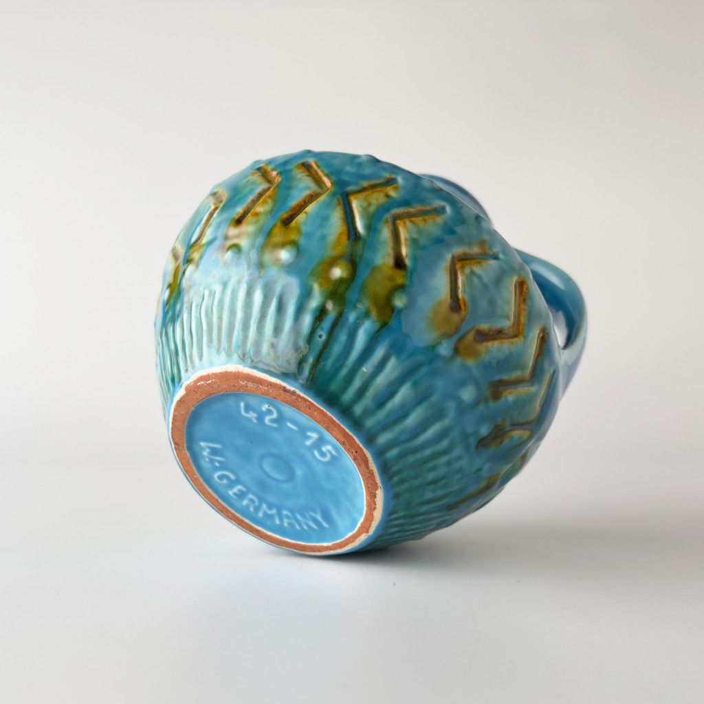 西ドイツ German Art Pottery ヴィンテージ フラワーベース Carstens 花器 花瓶 オブジェ 陶器 カルステンス アートポタリー 93112 西ドイツ German Art Pottery ヴィンテージ フラワーベース Carstens