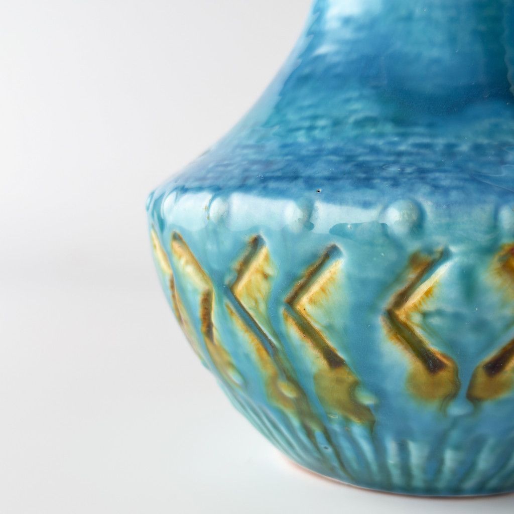 西ドイツ German Art Pottery ヴィンテージ フラワーベース Carstens 西ドイツ German Art Pottery ヴィンテージ フラワーベース Carstens