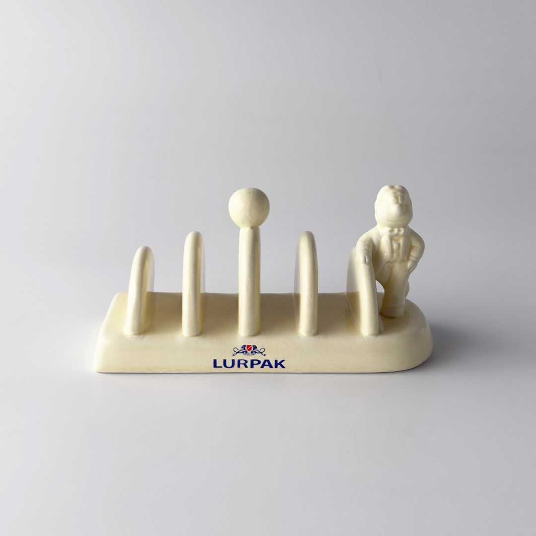デンマーク ヴィンテージ LURPAK ルアパック トーストラック 陶器 トーストスタンド トレイ テーブルウェア ルアーパック 北欧 93142