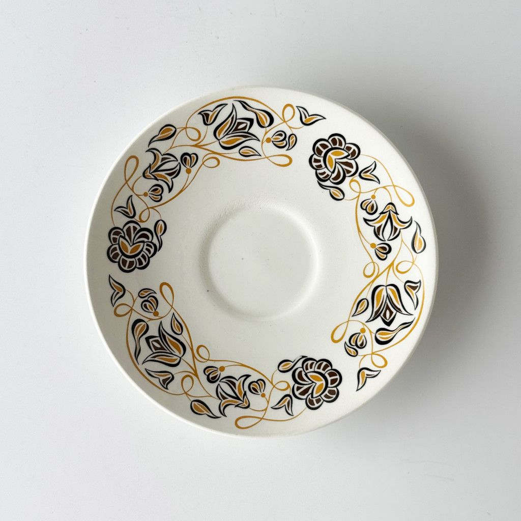 レア Poole Pottery カップ ＆ ソーサー Desert Song 英国 