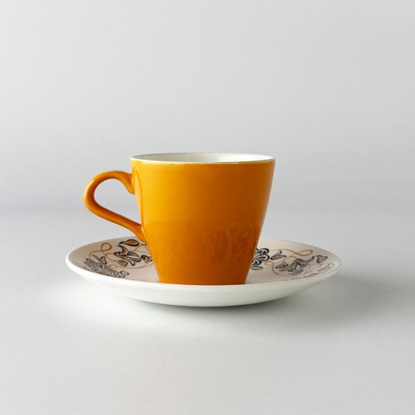 レア Poole Pottery カップ ＆ ソーサー Desert Song 英国 