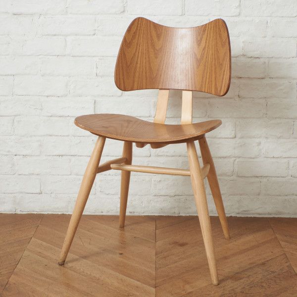 レア ERCOL バタフライチェア 英国 アーコール ヴィンテージ 椅子 ウィンザーチェア ダイニングチェア 木製 イギリス ビンテージ 93920