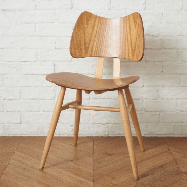 レア ERCOL バタフライチェア 英国 アーコール ヴィンテージ 椅子 ウィンザーチェア ダイニングチェア 木製 イギリス ビンテージ 93924