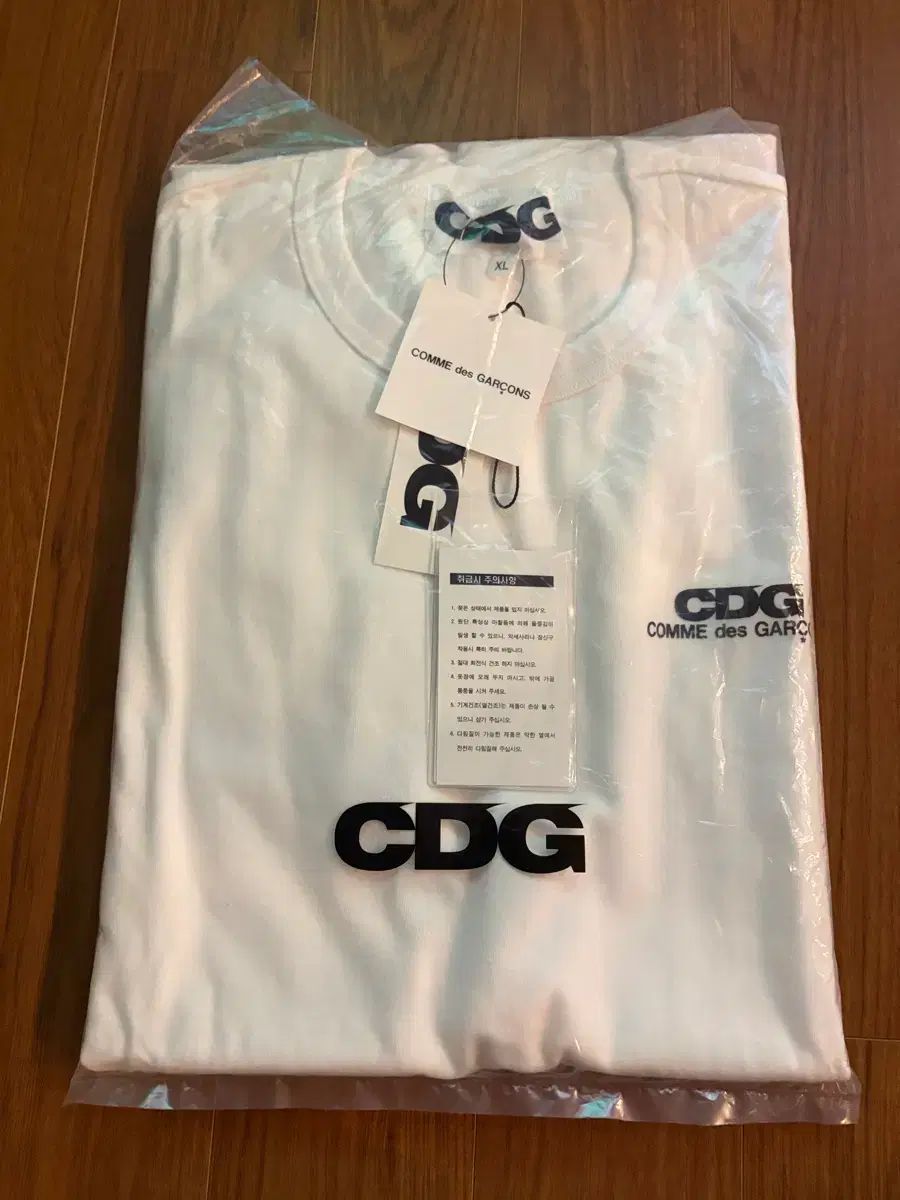 新品 CDG コム・デ・ギャルソン ロゴ Tシャツ XL