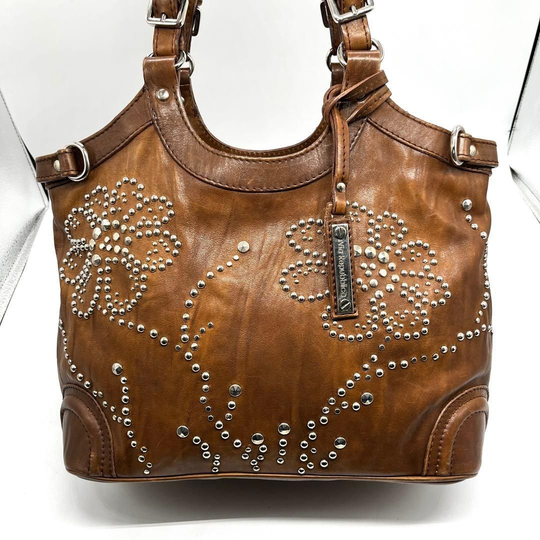 archive y2k grunge studded leather tote archive y2k グランジ