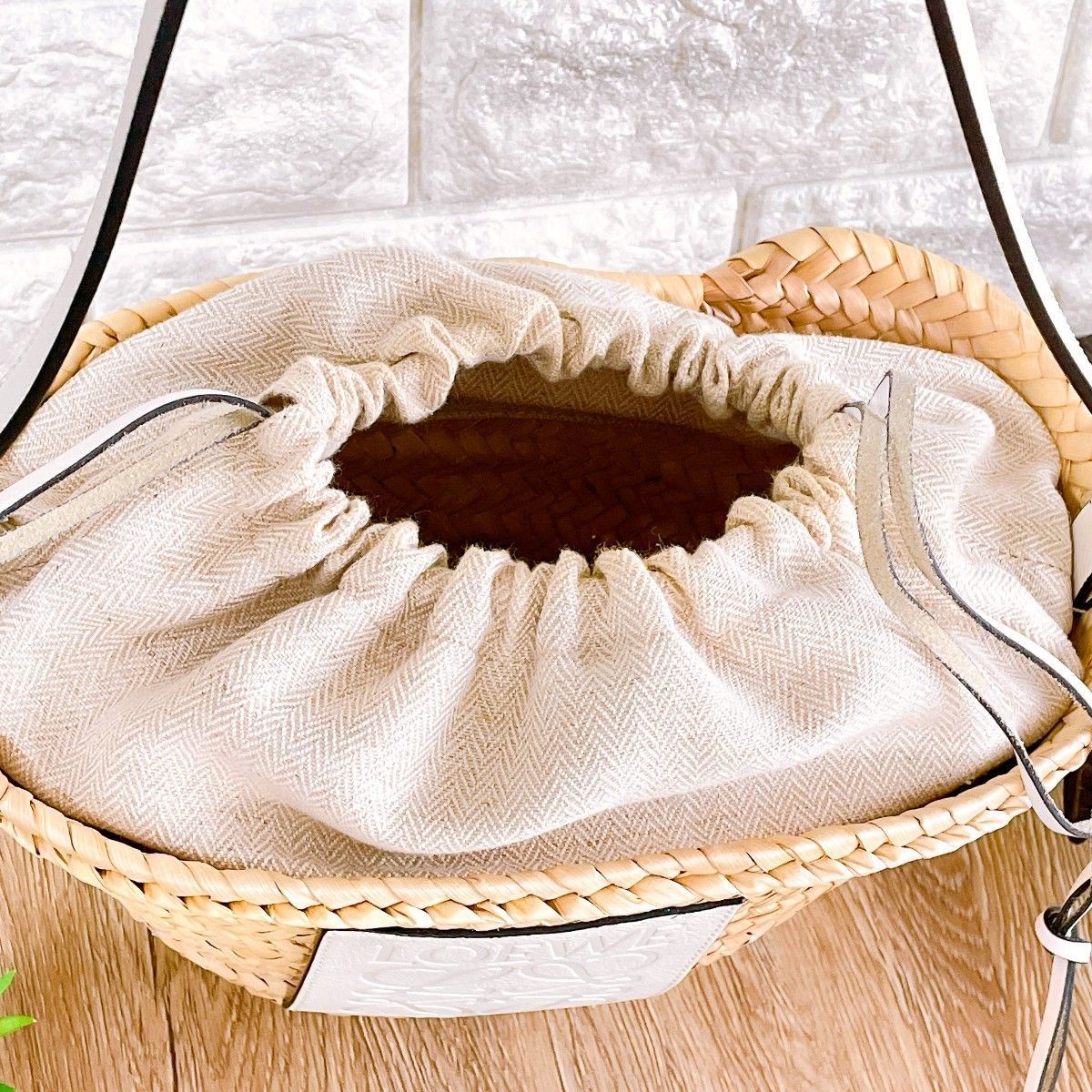 絶対にお買得】◇ロエベ◇ LOEWE ドローストリング バケット