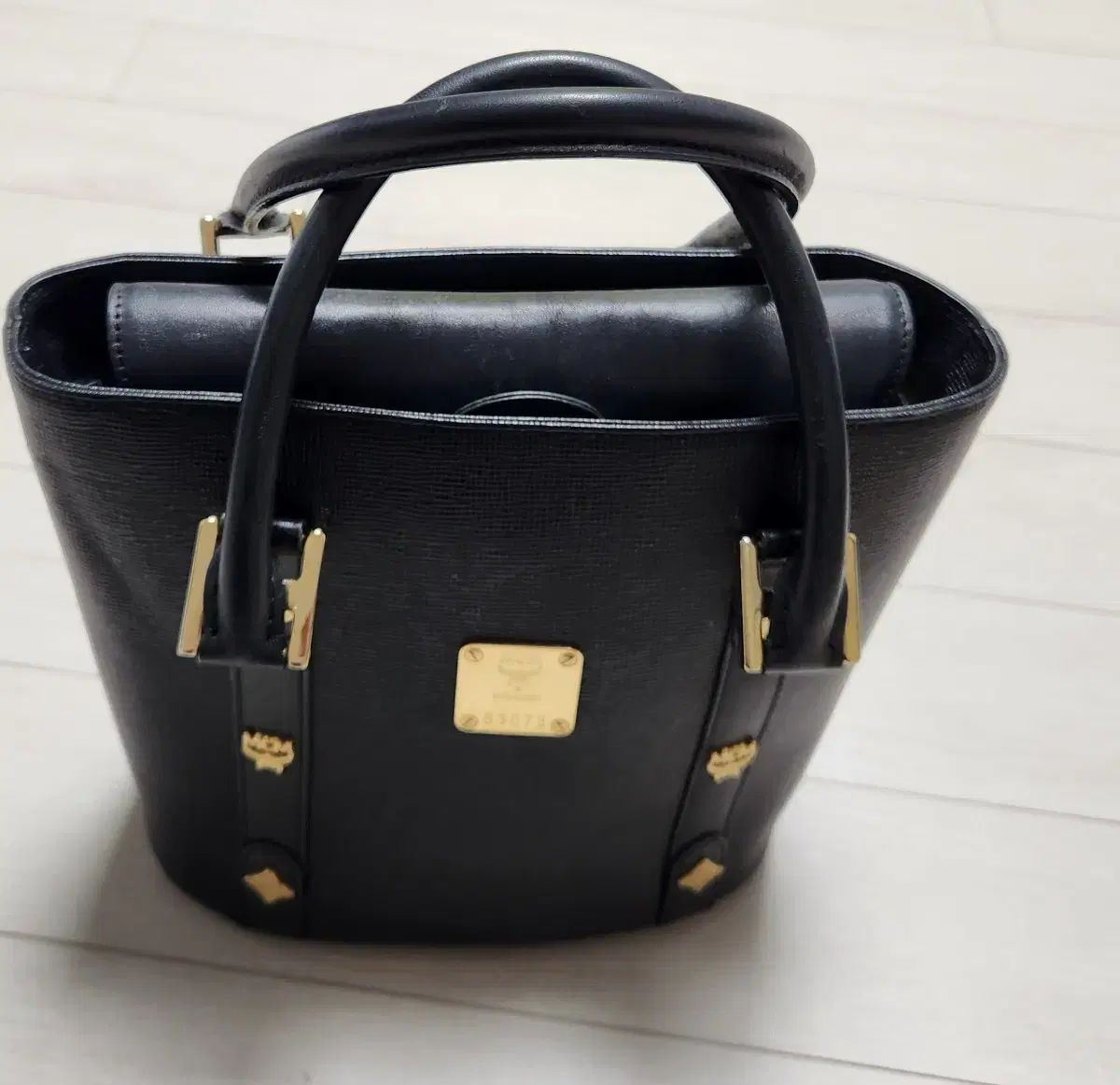 MCM ブラック トートバッグ