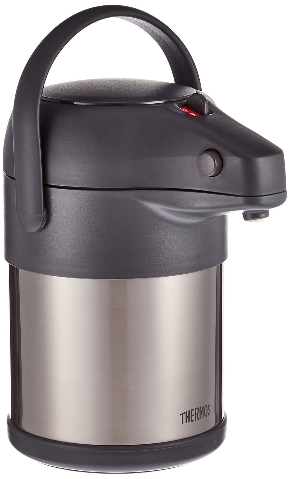 サーモス ステンレスエアーポット 2.2L ステンレスブラック TAH-2200 SBKma