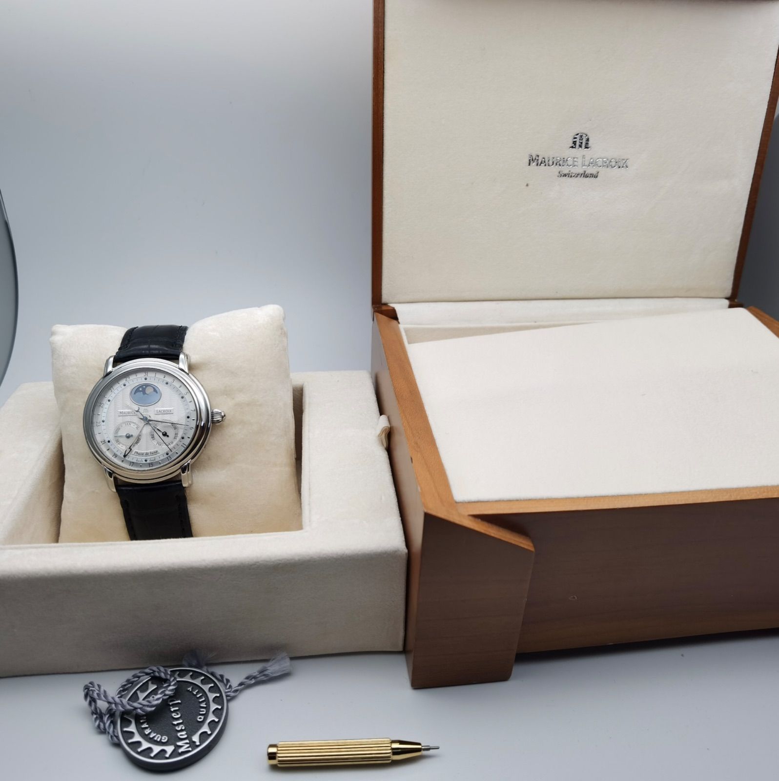 中古 モーリスラクロア MAURICE LACROIX マスターピース ムーン 