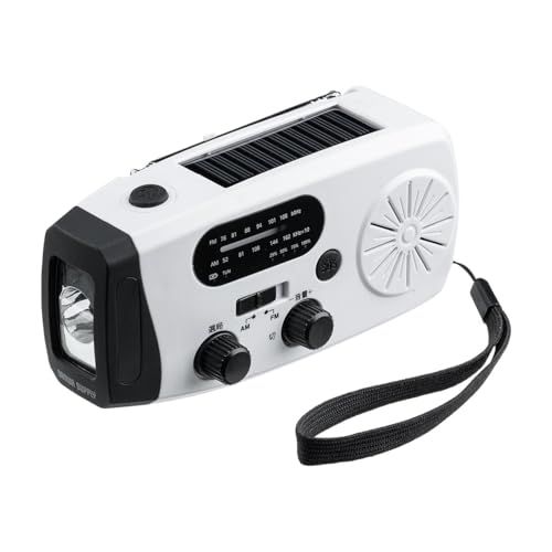 サンワダイレクト 防災ラジオ 多機能 ソーラー/手回し/USB充電 FM/AF LEDライト SOSアラート バッテリー 4000mAh 防災 ラジオ 防災グッズ 800LED100as 1906d85b