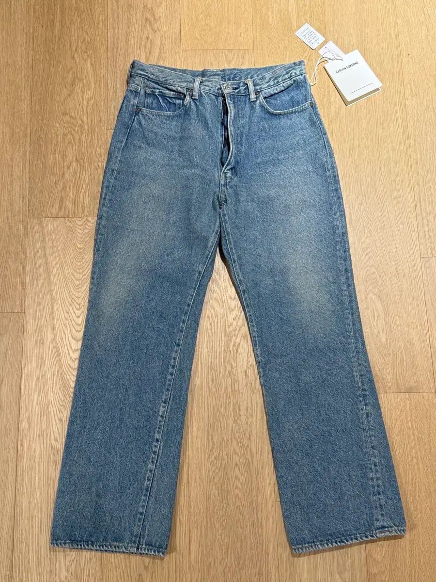 KAPTAIN SUNSHINE (キャプテンサンシャイン) スケートシューカット インディゴユーズドウォッシュ (32) タグ付き新品