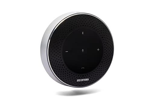 アイリスオーヤマ スピーカーフォン 会議用 マイク Bluetooth対応 26時間連続使用 グループモード対応 10人程度の会議に USB-C接続 オンライン テレワーク 在宅 会議用システム ウェブ テレビ会議 黒 CMS-201-B 国 b1ce4a01