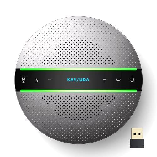 SP300 スピーカーフォン Bluetooth対応 マイクスピーカー 会議用スピーカーマイク PCマイク 全指向性マイク 双方向通話 オンライン会議/ウェブ会議/在宅勤務/テレワーク/オンライン教育 Zoom/Skype/Teams/Goo 89d5fd48