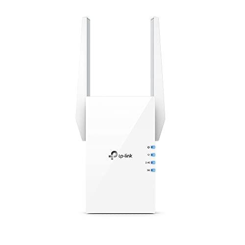 TP-Link WIFI 中継器 WiFi6 無線LAN 1201Mbps (5GHz) + 574Mbps (2.4GHz) 11ax APモード ギガ有線LANポート RE605X/At