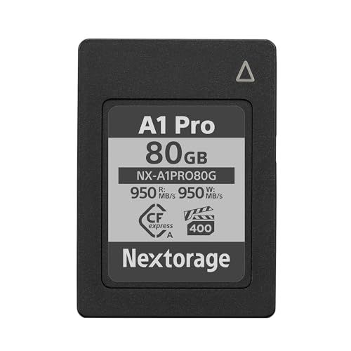 Nextorage 日本メーカー CFexpress Type A 80GB VPG400 最大読出し速度950MB/s 最大書き込み速度950MB/s 最低継続書き込み速度850MB/s pSLC ソニーαシリーズ互換性確認済み 4K/8K a436c00c