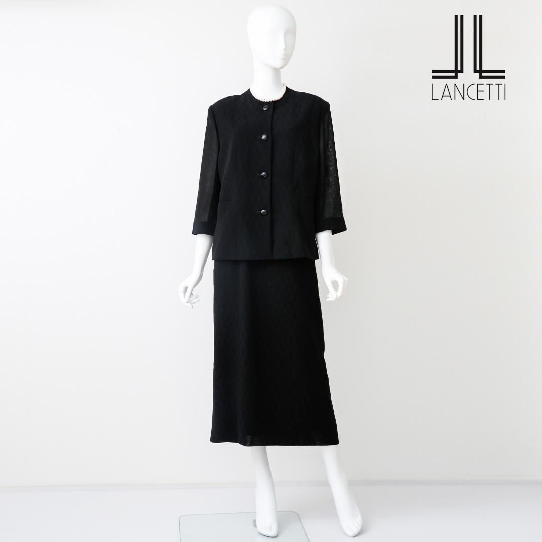 ♪当日発送可能【新品】ランチェッティ　高級礼服　15号　ロング丈　夏物