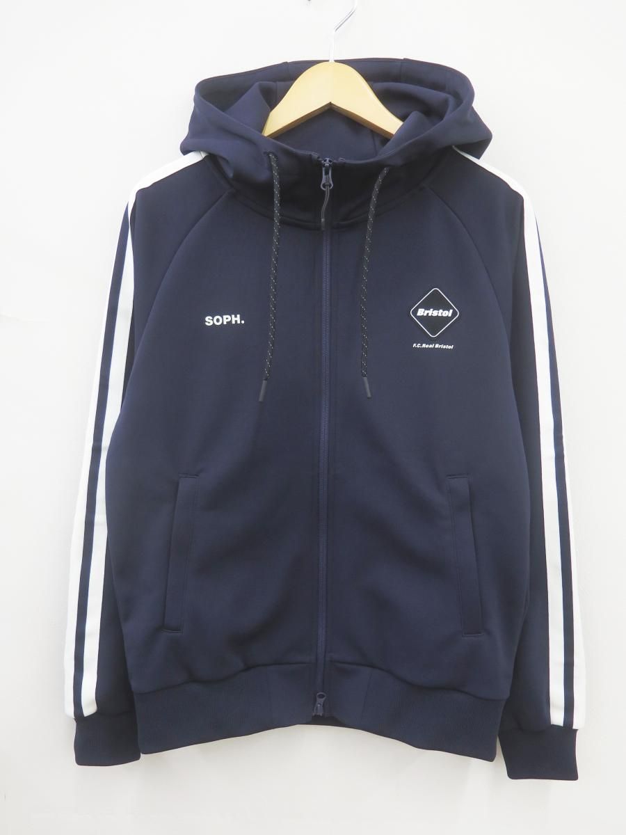 ★7033☆F.C.Real Bristol エフシーレアルブリストル FCRB-260062 26SS TRAINING TRACK ZIP-UP HOODIE ジャケット　美品　S