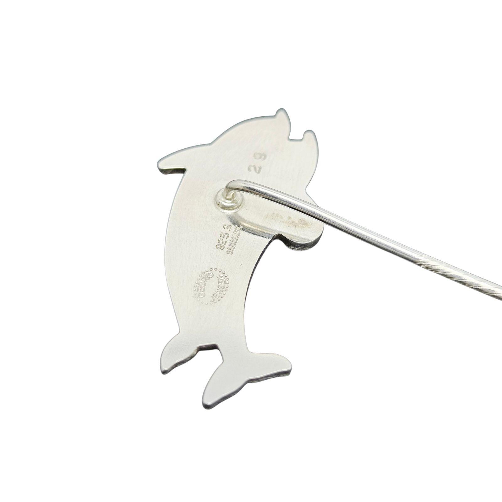 GEORG JENSEN ブローチ No.129 イルカ 925S - メルカリ
