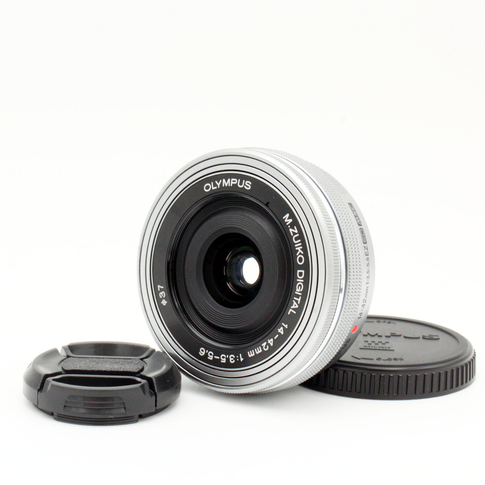 【新品級】OLYMPUS M.ZUIKO DIGITAL ED 14-42mm F3.5-5.6 EZ シルバー#9901